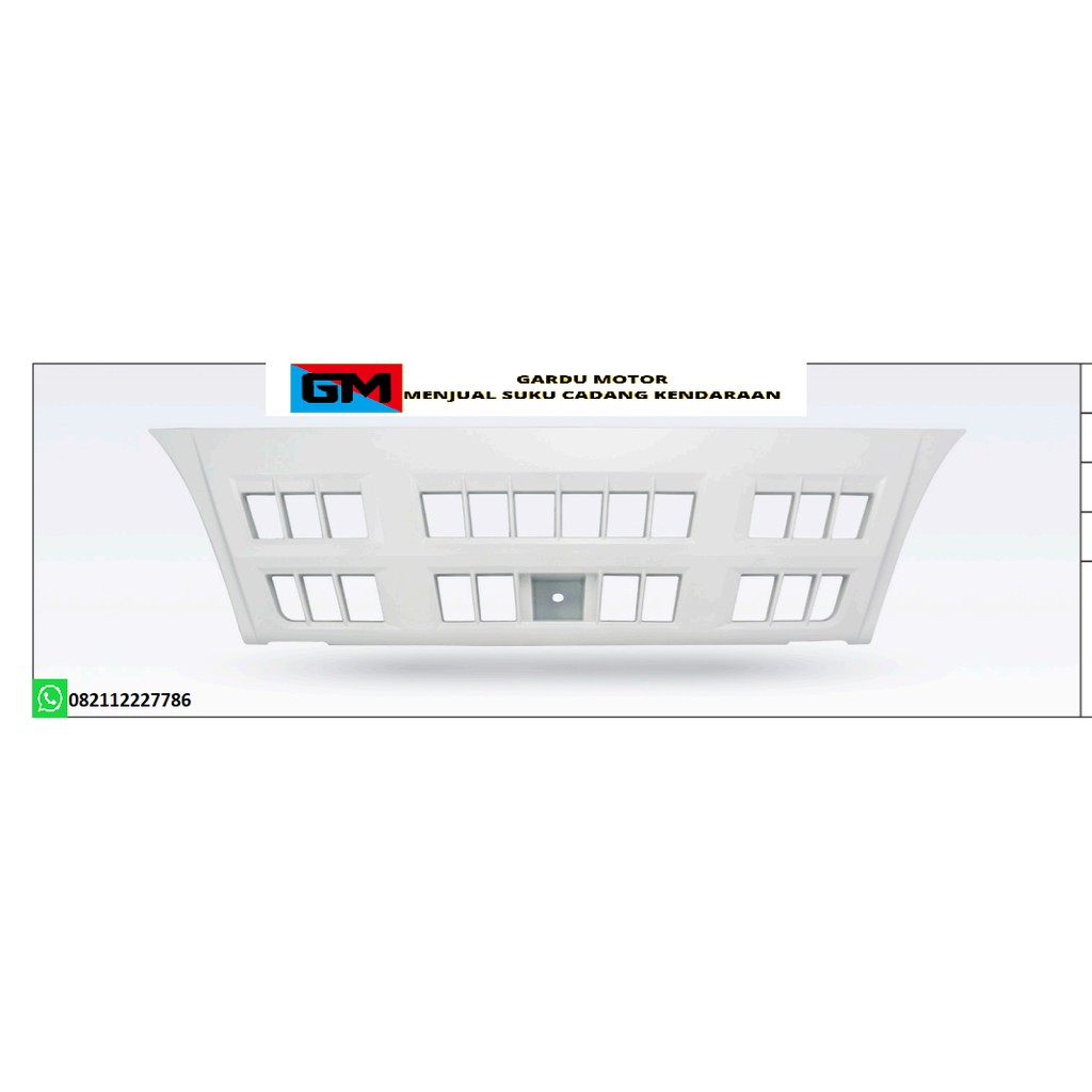 GRILL ISUZU ELF NKR-71 PUTIH