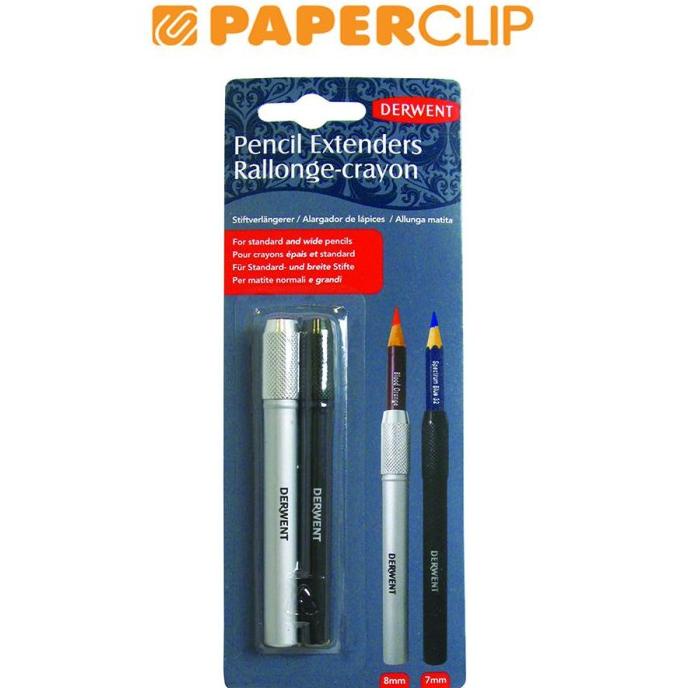 

PENSIL EXTENDERS DERWENT SET 2 2300124DW