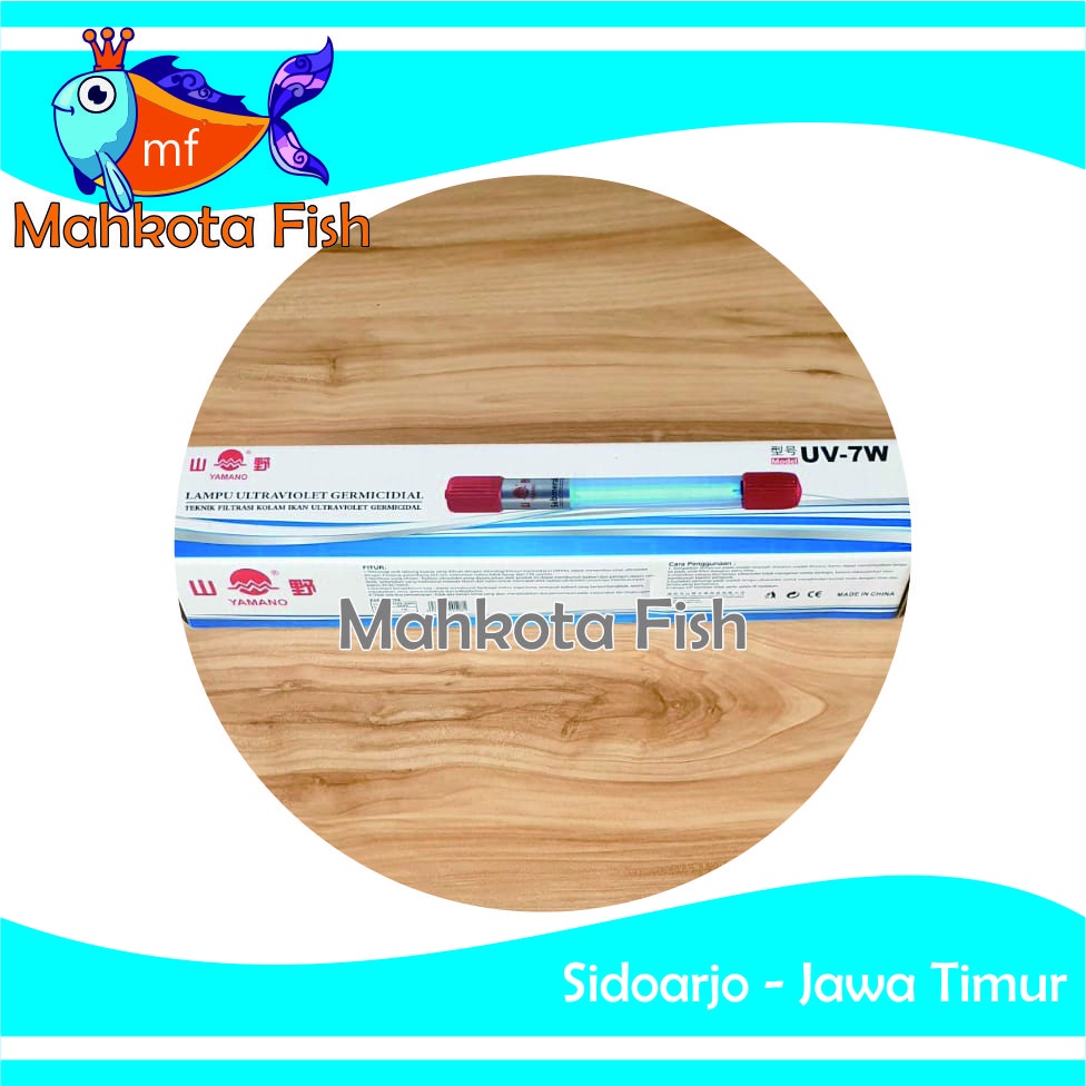Lampu UV 7 WATT | Lampu Ultraviolet | UV Lamp | Lampu Ultra Violet (GRATIS Buble dan Kardus)