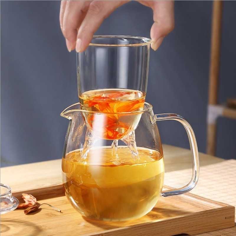 [OBRAL RIJEK] Teko Pitcher Glass Teapot Japanese Style Tea Infuse - CV102