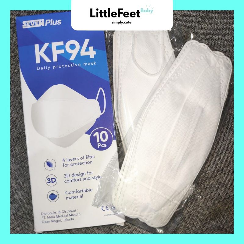 Masker Medis KF94 Seven Plus 4Ply 10pcs