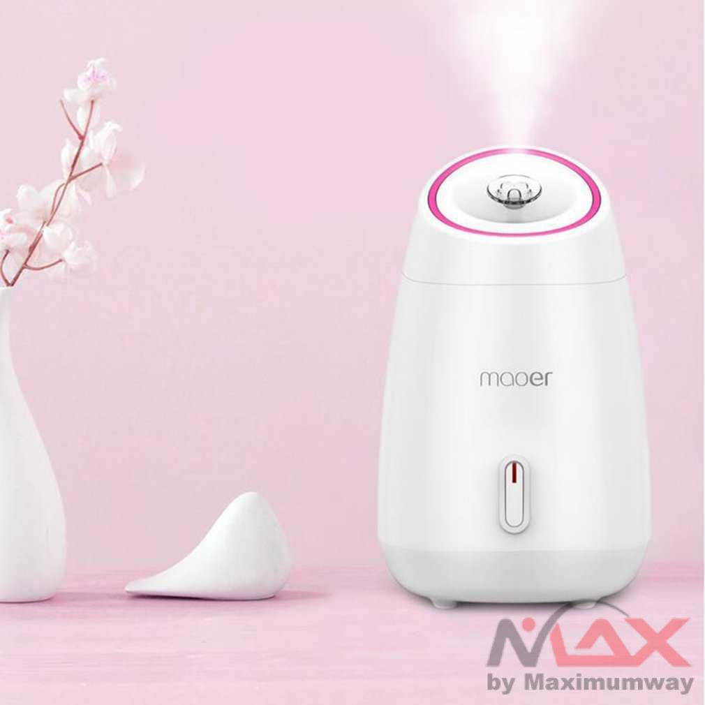 Taffware HUMI Steamer Muka / Nano Spray Steam / Alat Spa Muka untuk mencegah Penuaan dini dan membersihkan Kulit mati Beauty Humidifier - MR-Z1 Facial Steamer DIY Fruit Steam Sprayer Nano Ionic Mist Face Humidifier Sauna Moisturizing Pore Cleansing Beauty