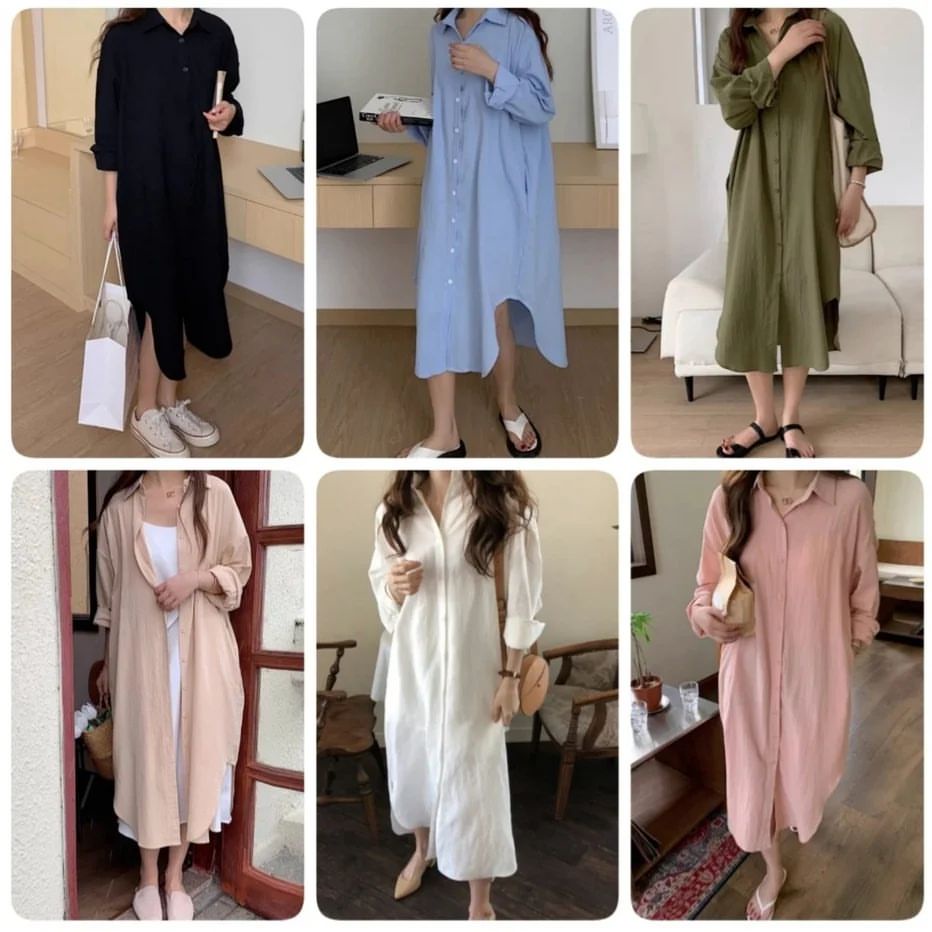 TAZKIA LONG SHIRT /  KEMEJA PANJANG / LONG SHIRT KEKINIAN / LONG SHIRT CANTIK