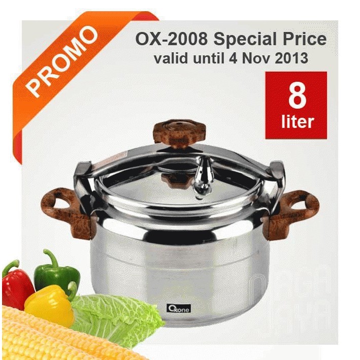 OXONE Pressure Cooker Panci Presto - OX 2008