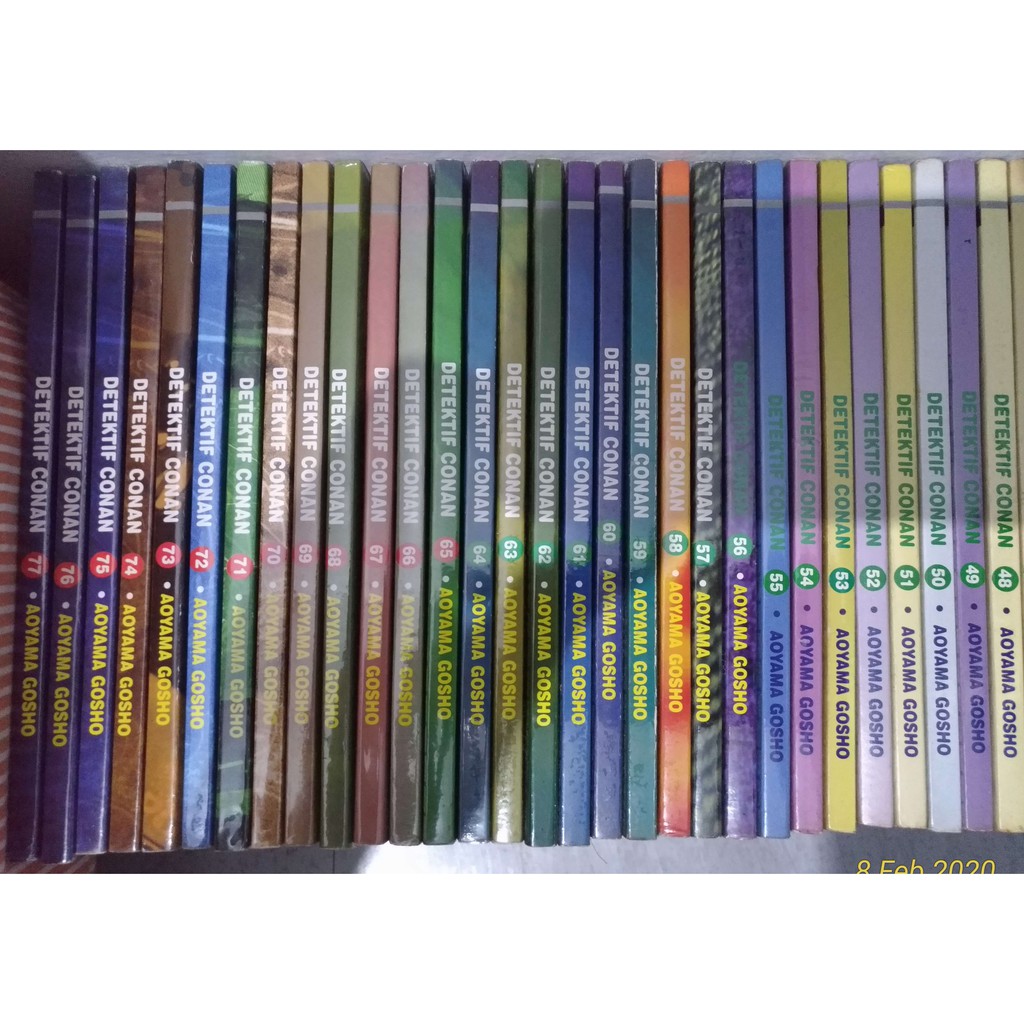 Komik "Detective Conan" Vol. 1-77