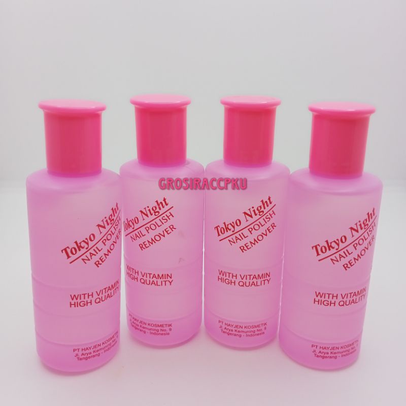 Nail Polish Remover Tokyo Night 40ml 76ml Pembersih kutek cat kuku murah meriah