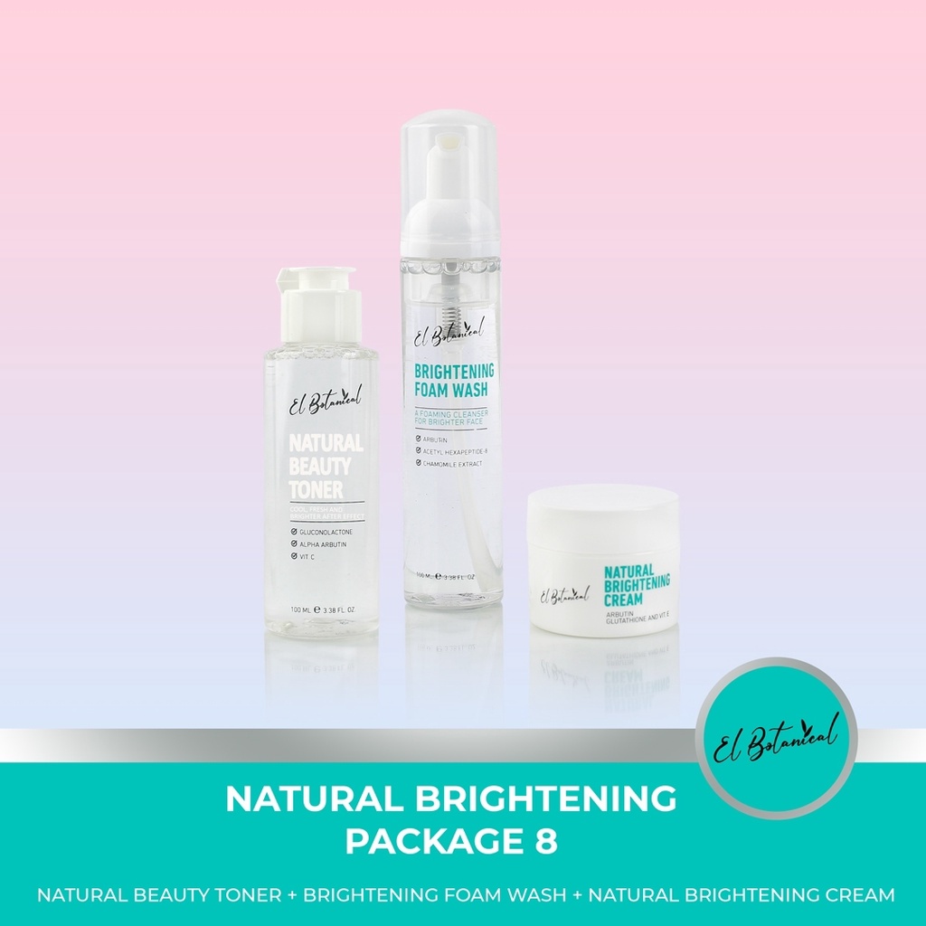 El Botanical Natural Brightening Package 8