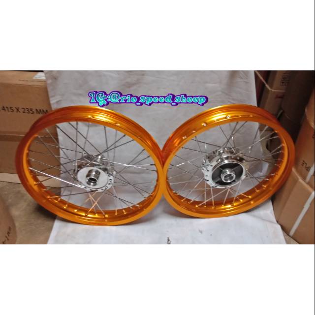 Velg JariJari Revo-Kharisma-Supra Ring17 Tapak Lebar 185-215