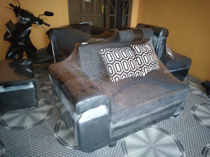 Sofa L Sudut Davinci + Meja (harga Obral)