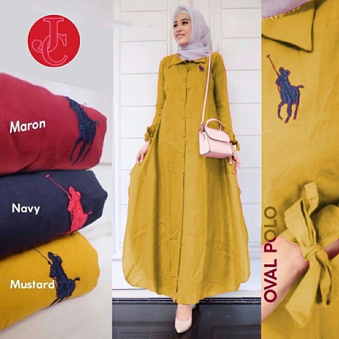 GAMIS SYARI ANNAJAH CAPUCCINO 900GR 110 140 ALLSIZE GAMIS SYARI BUSUI CADAR CREPE HQ POLOS MURAH I.