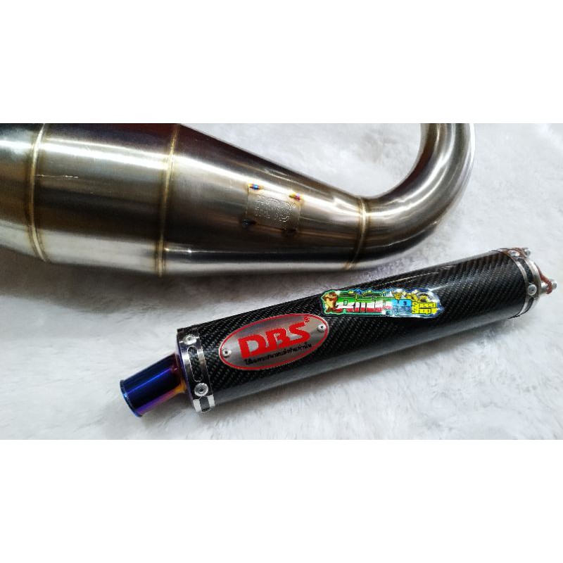 KNALPOT DBS NINJA 150CC SILINCER KARBON HITAM MONCONG TITAN ORIGINAL THAILAND 1000%