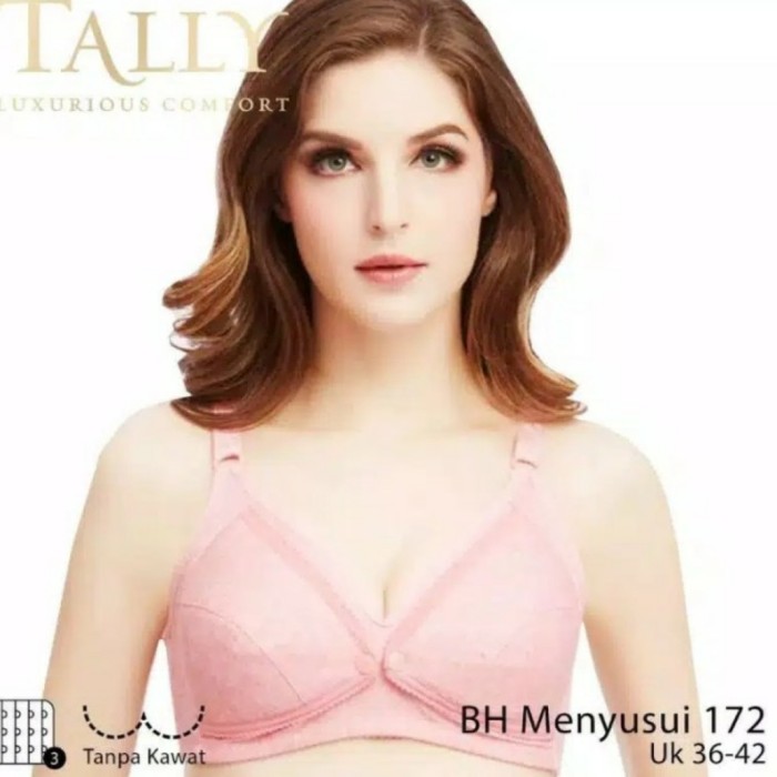 TALLY Bra Menyusui 172 Nursing Bra BH Ibu Hamil Menyusui Tanpa Kawat