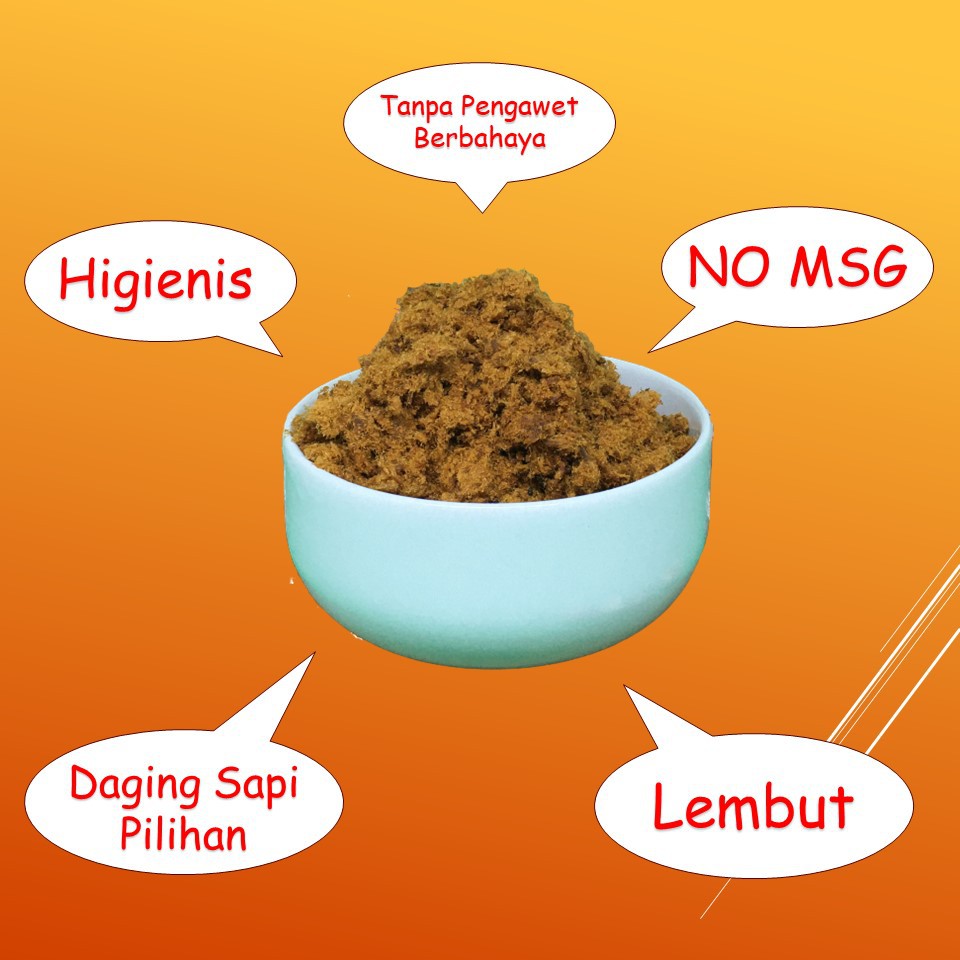 Abon Sapi Asli Super Cap Elang 250G Asli Boyolali - Abon Sapi Super Cap Elang Spesial Semarang