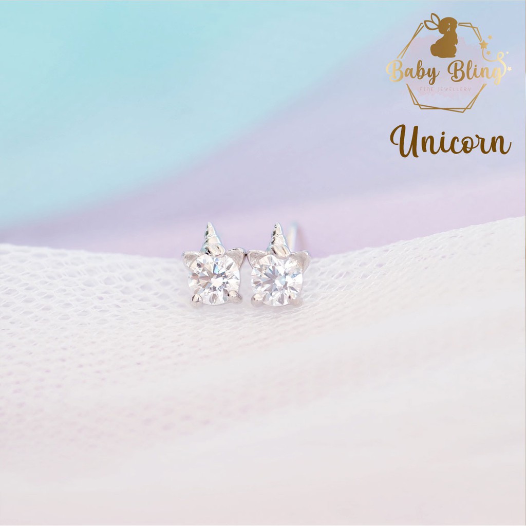 Anting Bayi &amp; Dewasa Baby Bling - Model Unicorn