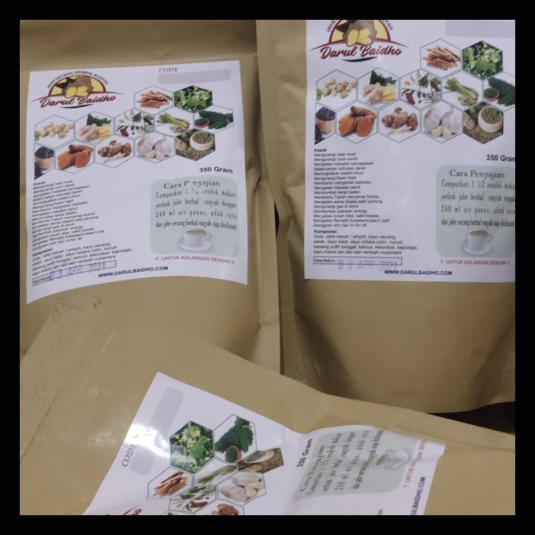 

DISKON JAHE SECANG DARUL BAIDHO !!!