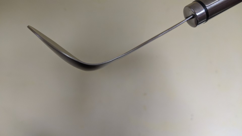 Mic Sendok Pembuat Bakso Bahan Stainless Steel Anti Lengket