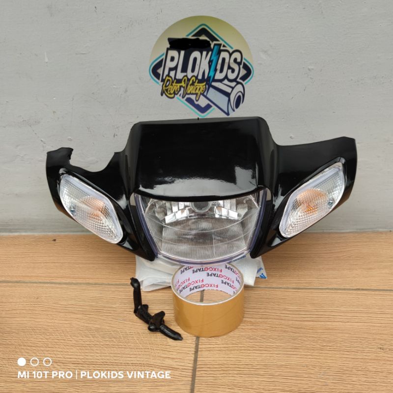 batok depan fiz r/ vega lama set lampu