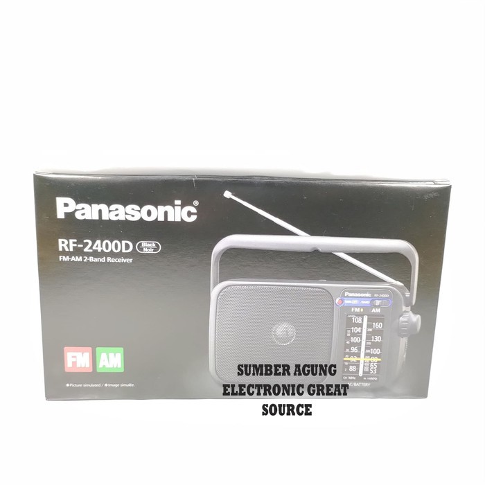 Radio Panasonic RF2400D AC DC Listrik Baterai FM AM RF2400