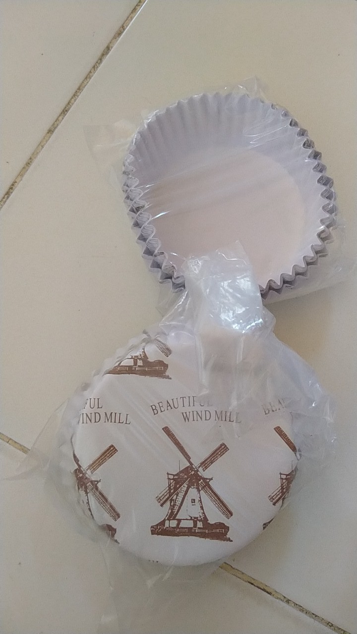Per20pcs-cake Case Bulat Windmill-cup Roti
