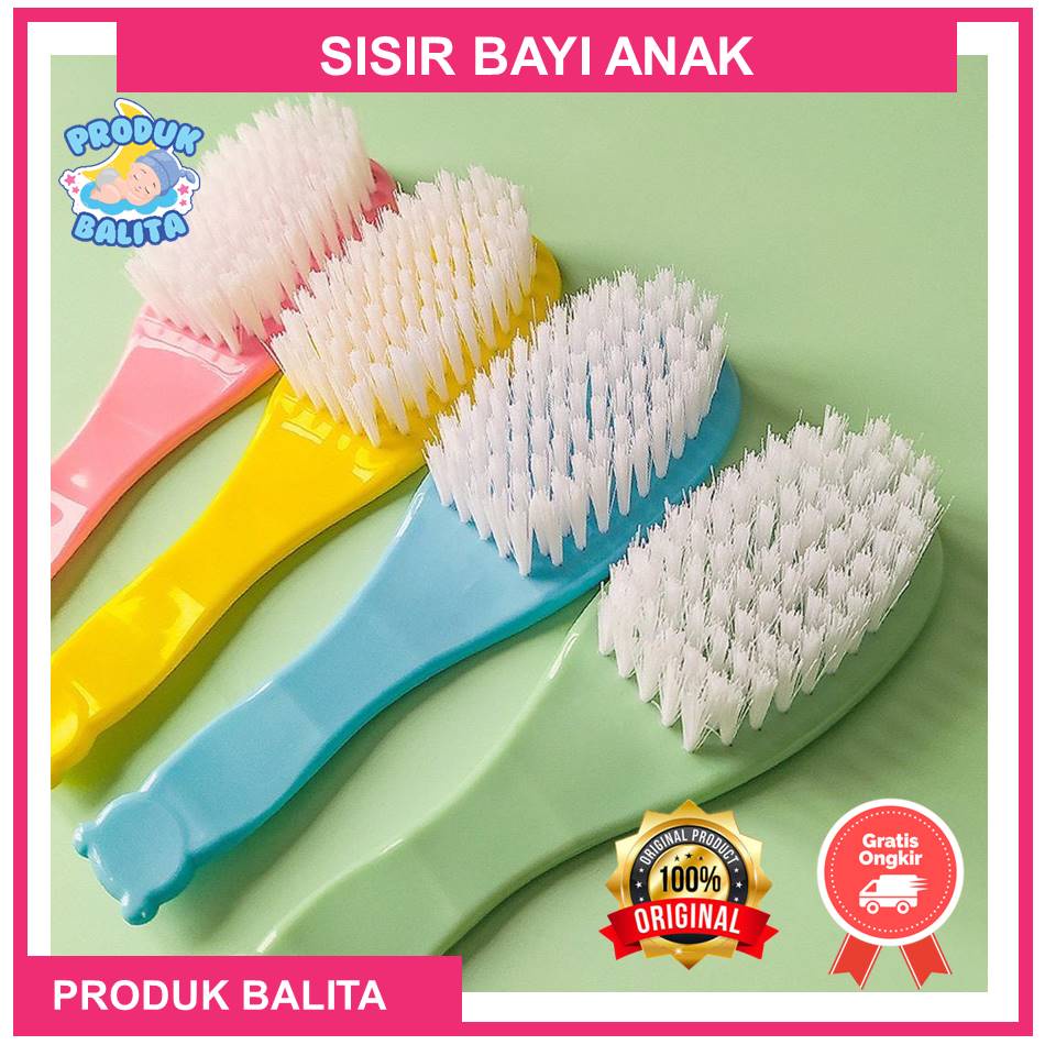 Sisir Mandi Bayi Sisir Bentuk Bayi Sisir Anak Bayi Sisir Sikat Pijat Mandi Baby bath Termurah