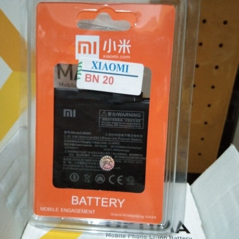 BATERAI BATRE BATTERY XIAOMI BN 20 BN20 ORI