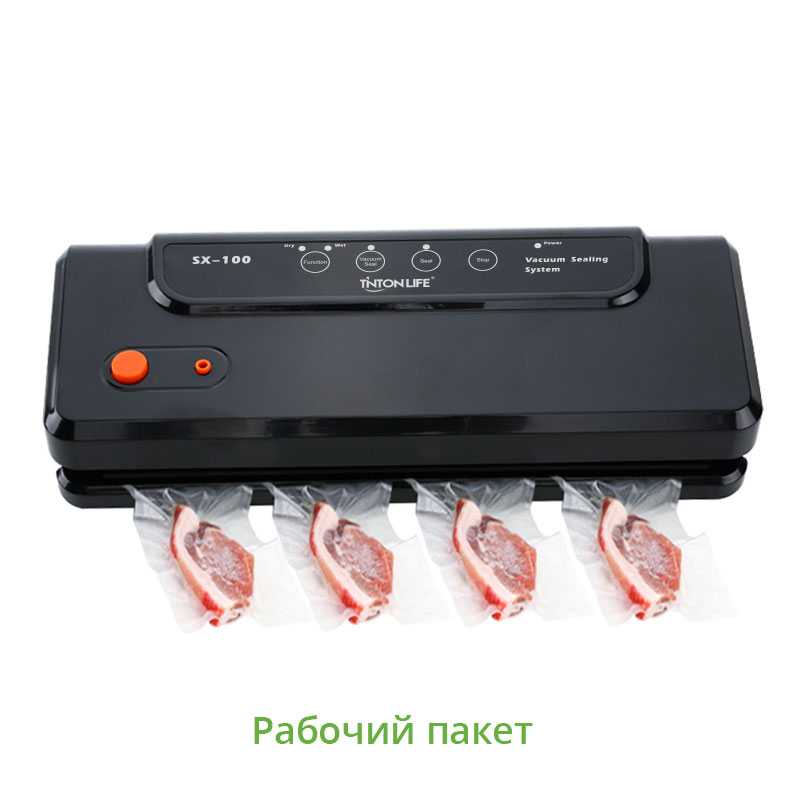 SDPRO Garansi Mesin Press Vakum Pompa Vacuum Sealer Multifungsi Pembungkus Makanan - SX-100 MDN MDN