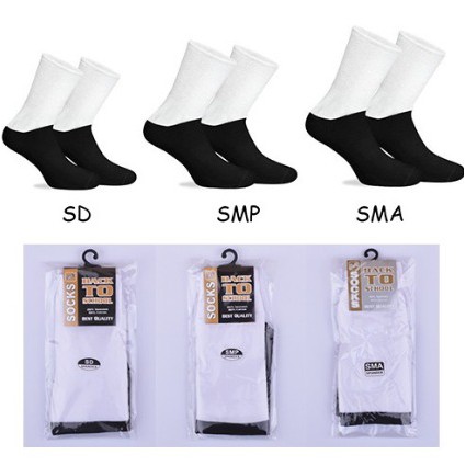 KAOS KAKI SEKOLAH SD SMP SMA MURAH ADA UKURAN BISA COD