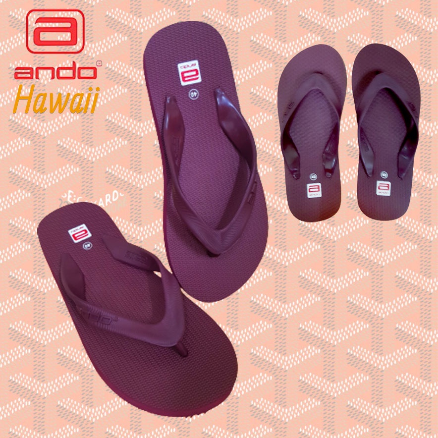 (ORIGINAL) ANDO HAWAII / Sandal Jepit Fashion Trendy / Sendal Japit Ando