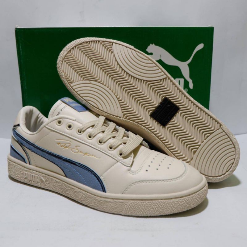 puma ralph sampson white blue