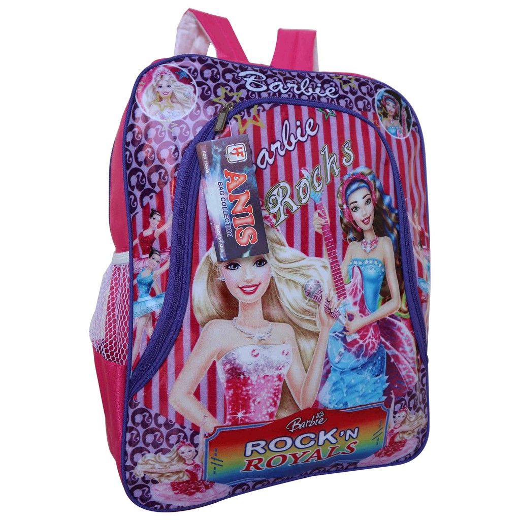 Tas Ransel Anak Perempuan Barbie Pink Cantik Lucu Tas Sekolah Jalan Backpack Anak Cewek Paud TK SD Les Ngaji Bahan Awet Tebal Kuat Harga Termurah Terlaris Berkualitas