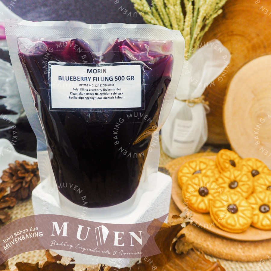 

MORIN BLUEBERRY FILLING 500 GR