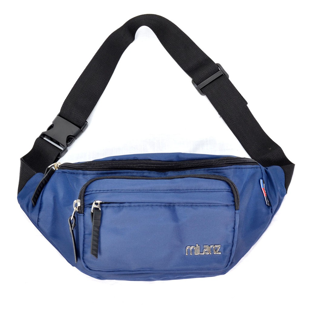 Tas Pinggang - Waistbag Milanz 3 Warna Pria Import 7654-7