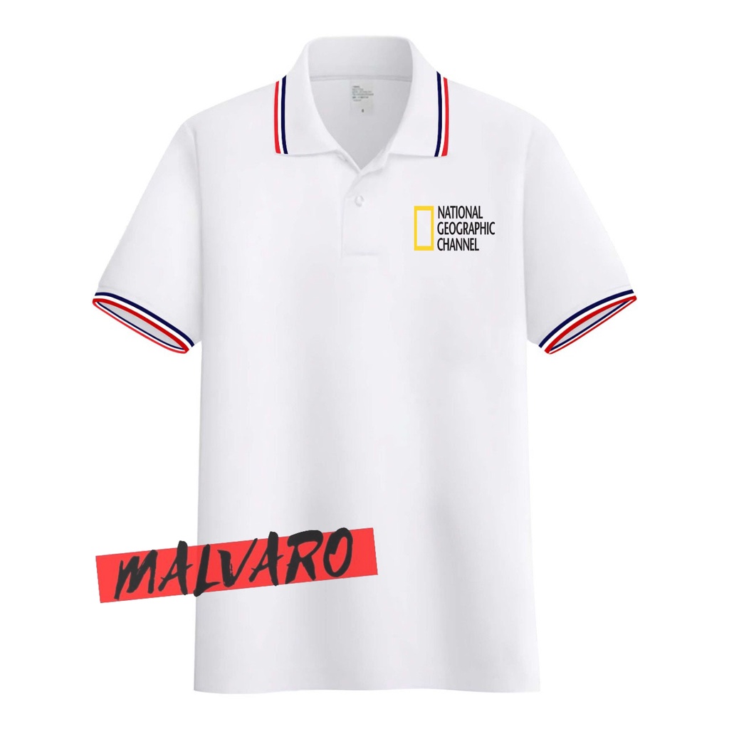 MALVARO Polo Shirt / Polo List / Kaos Kerah Pria / Kaos Polo / Tshirt Pria N-9 (CL)