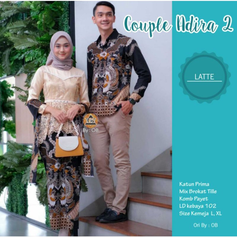 WOU BATIK COUPLE ALITA Ruffle Batik Couple Ori Ndoro Jowi