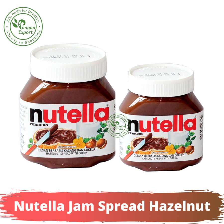 

Nutella Jam Spread Hazelnut |Selai Coklat Hazelnut