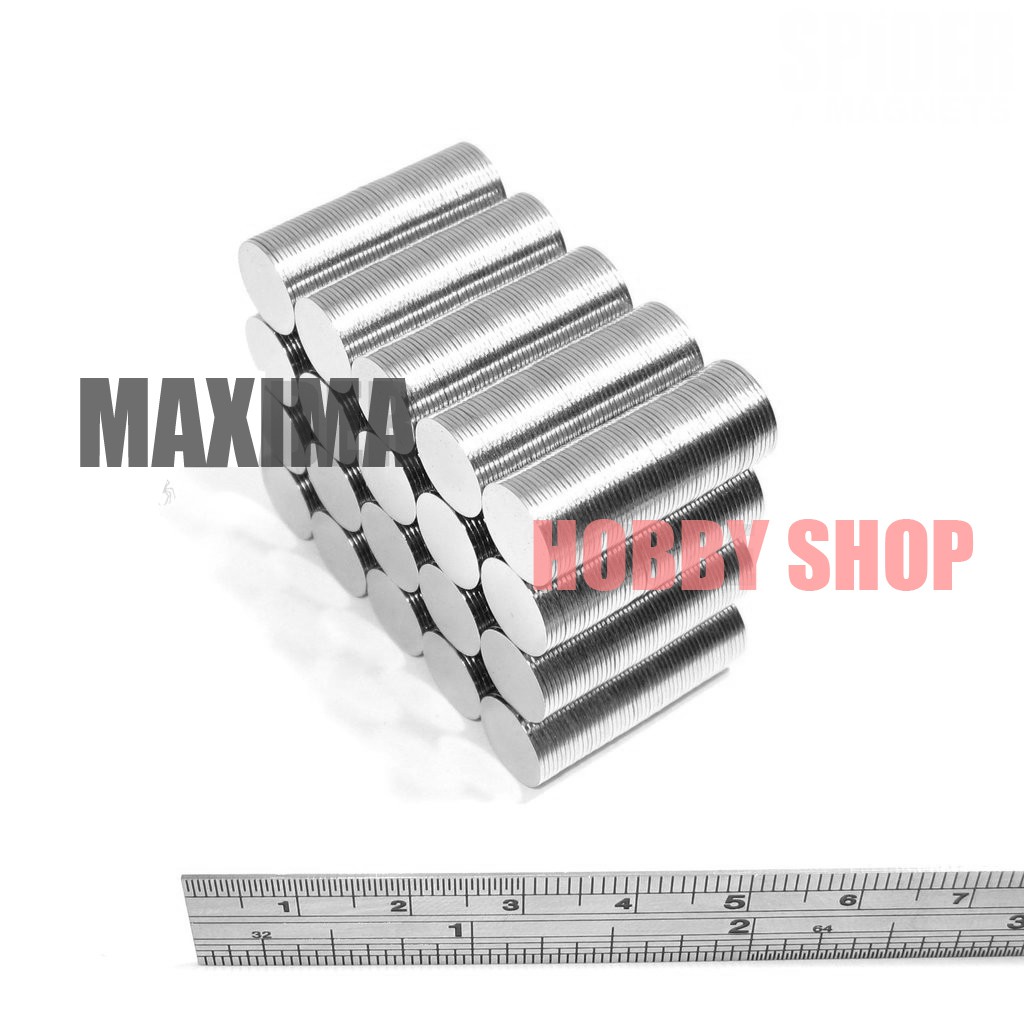 Magic Acc: Set 10 Pcs Magnet Import SUPER TIPIS (10mm x 0,5 mm) Magnet Sulap Magnet HP Magnet Kamera