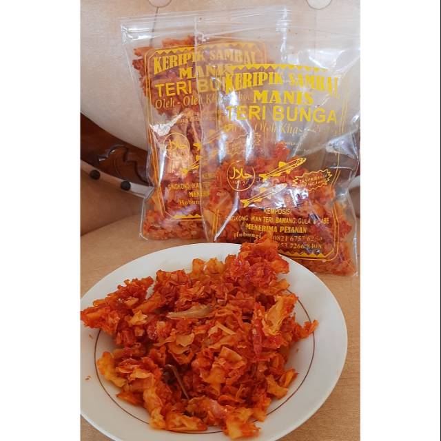 

Keripik pedas 7000/bkgs