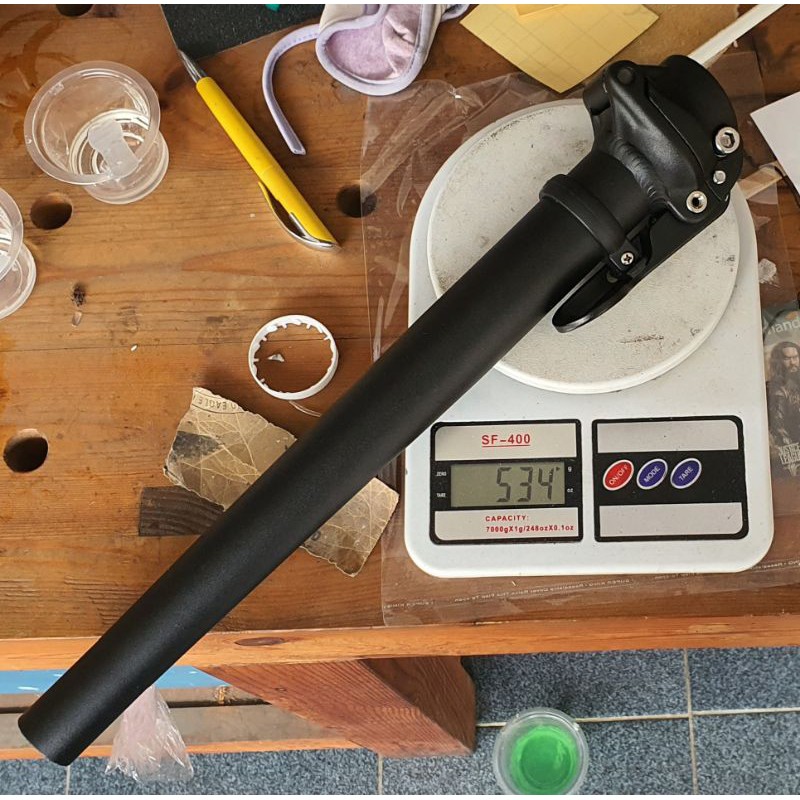 Handlepost sepeda lipat stem dropbar lipat kanan luar