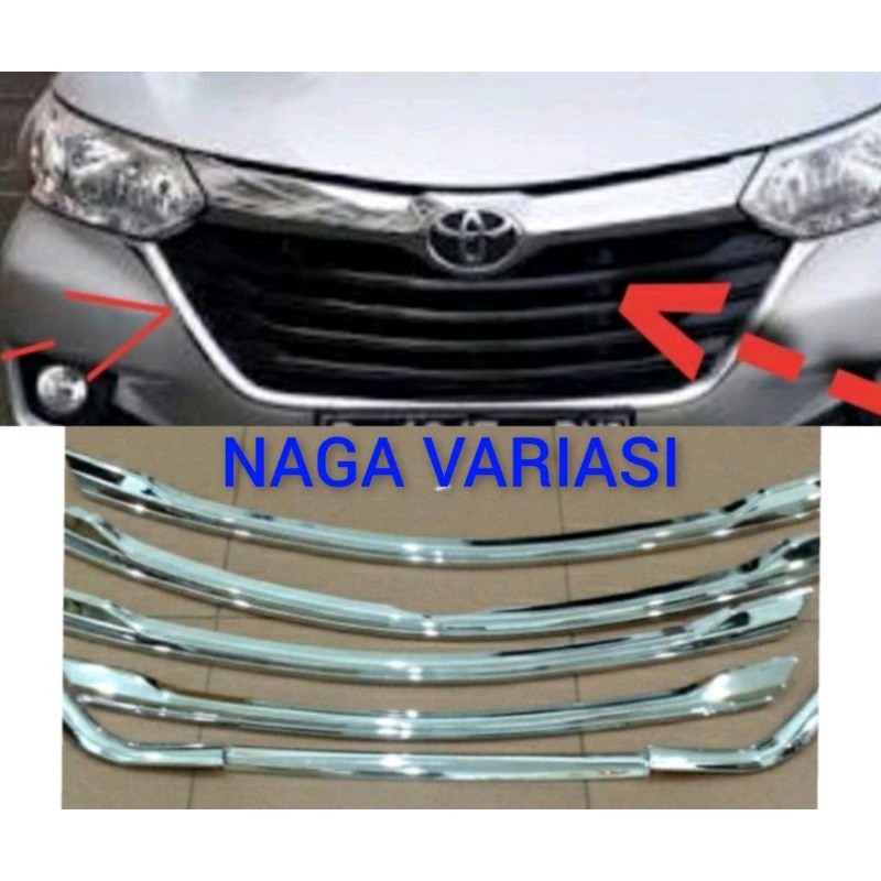 LIST GRILL AVANZA 2016 2017 2018 GRILL LIST AVANZA