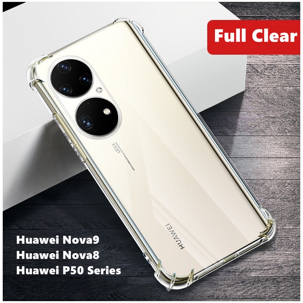 Soft Case Silikon Huawei P50 Pro Bening Transparan Airbag Anti Crack