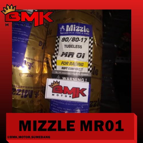 BAN MIZZLE MR01 90/80-17 TUBETYPE