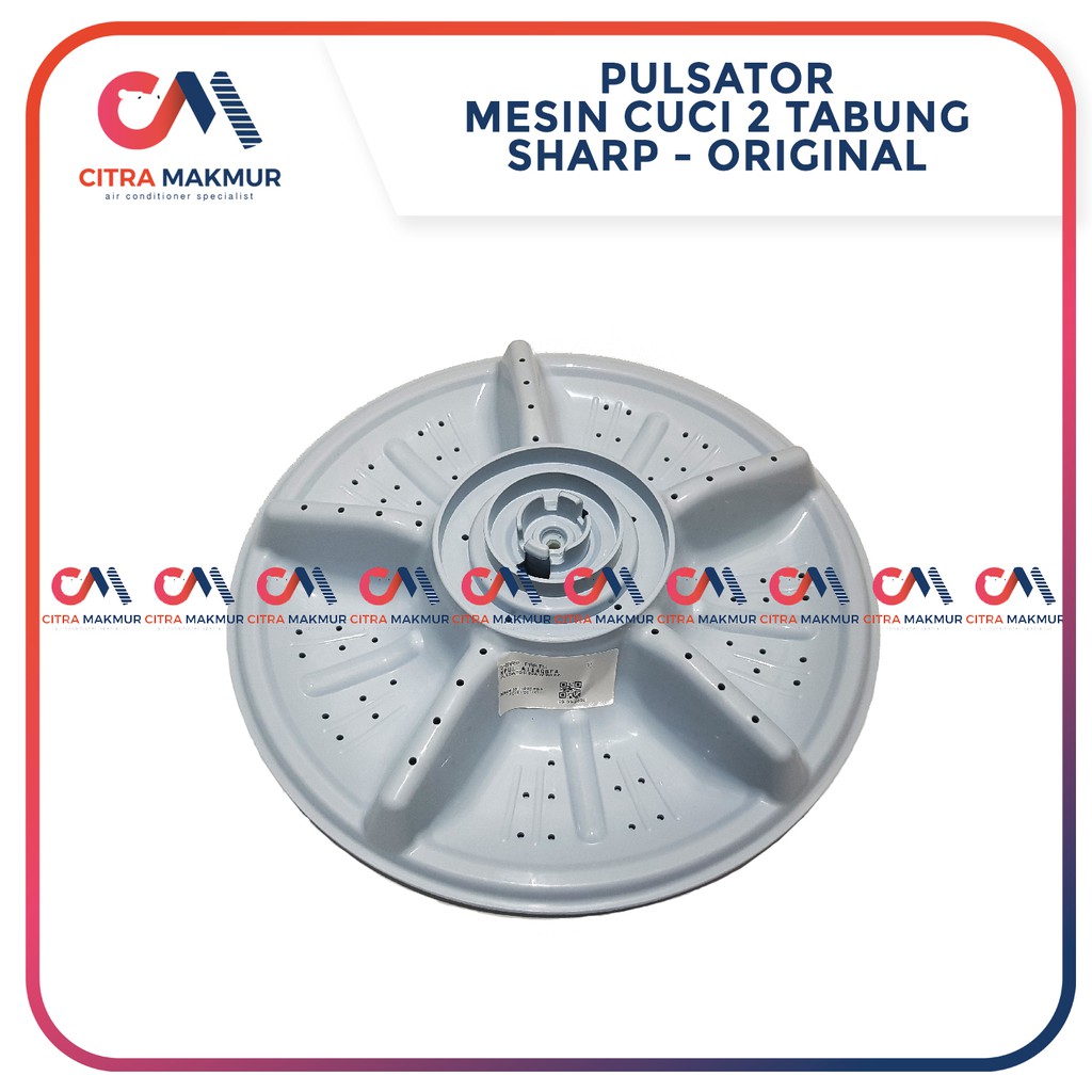 Pulsator Mesin Cuci Sharp 10 z 2 dua tabung kipas Piringan gigi diameter 34 cm ES 85 70 CL original