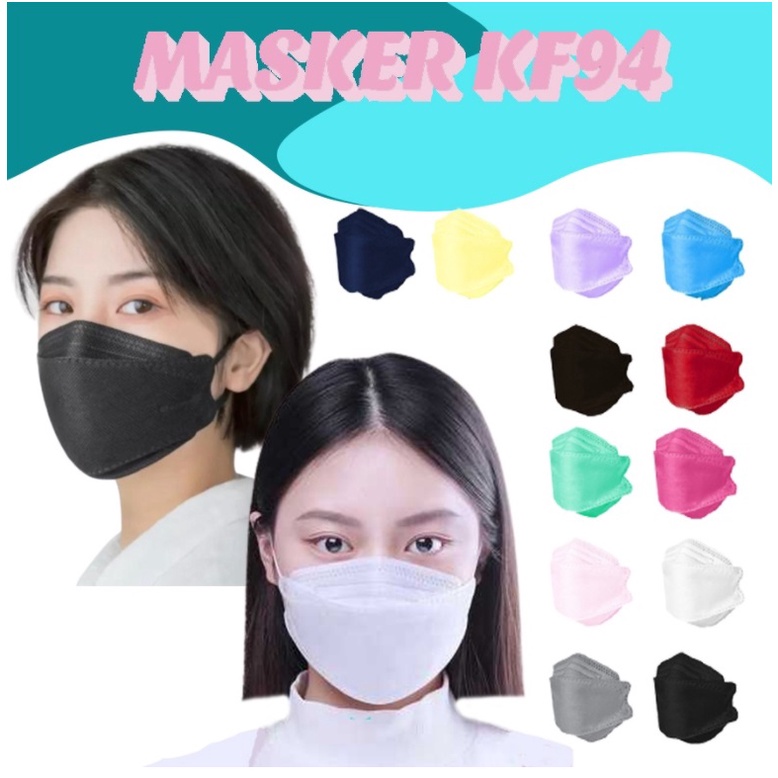 Masker KF94 Masker Korea isi 10 PCS -  KF94 Korea