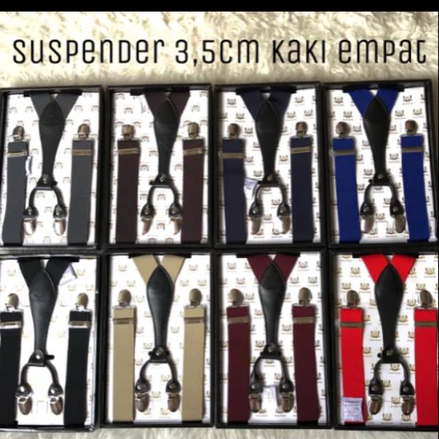 Suspender penjepit 4 premium