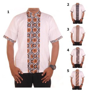 Baju Koko Batik  Azril Motif 4