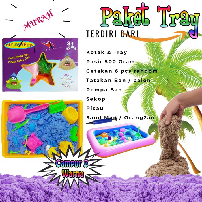 Pasir Ekonomi Paket Tray