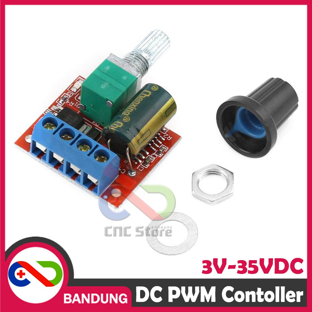 VARIABLE PWM MOTOR SPEED LED DIMMER CONTROLLER KONTROLLER DC 5A