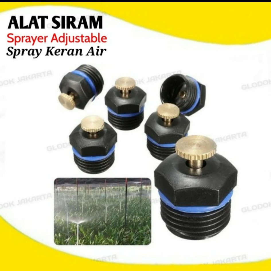 Sprinkler Taman Sprinkler Adjustable Spray Drat Semprotan Kebun Taman