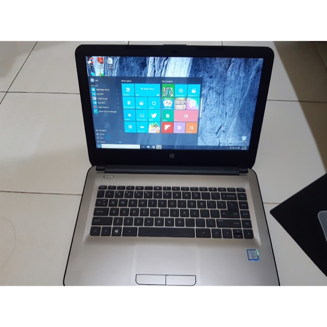 Laptop HP RAM 4GB Model HP 14-AM503TU Core i3