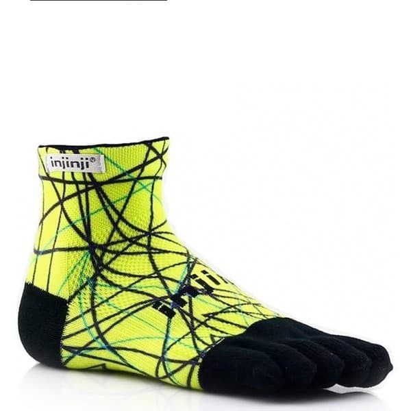 INJINJI SPECTRUM LIMEBLACK MIni CREW- SIZE S - kaos kaki anti blister